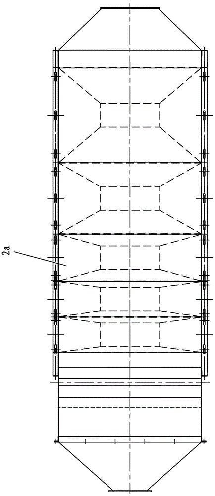 A continuous multi-stage winnowing and grading box, device and system for dry aggregate of concrete