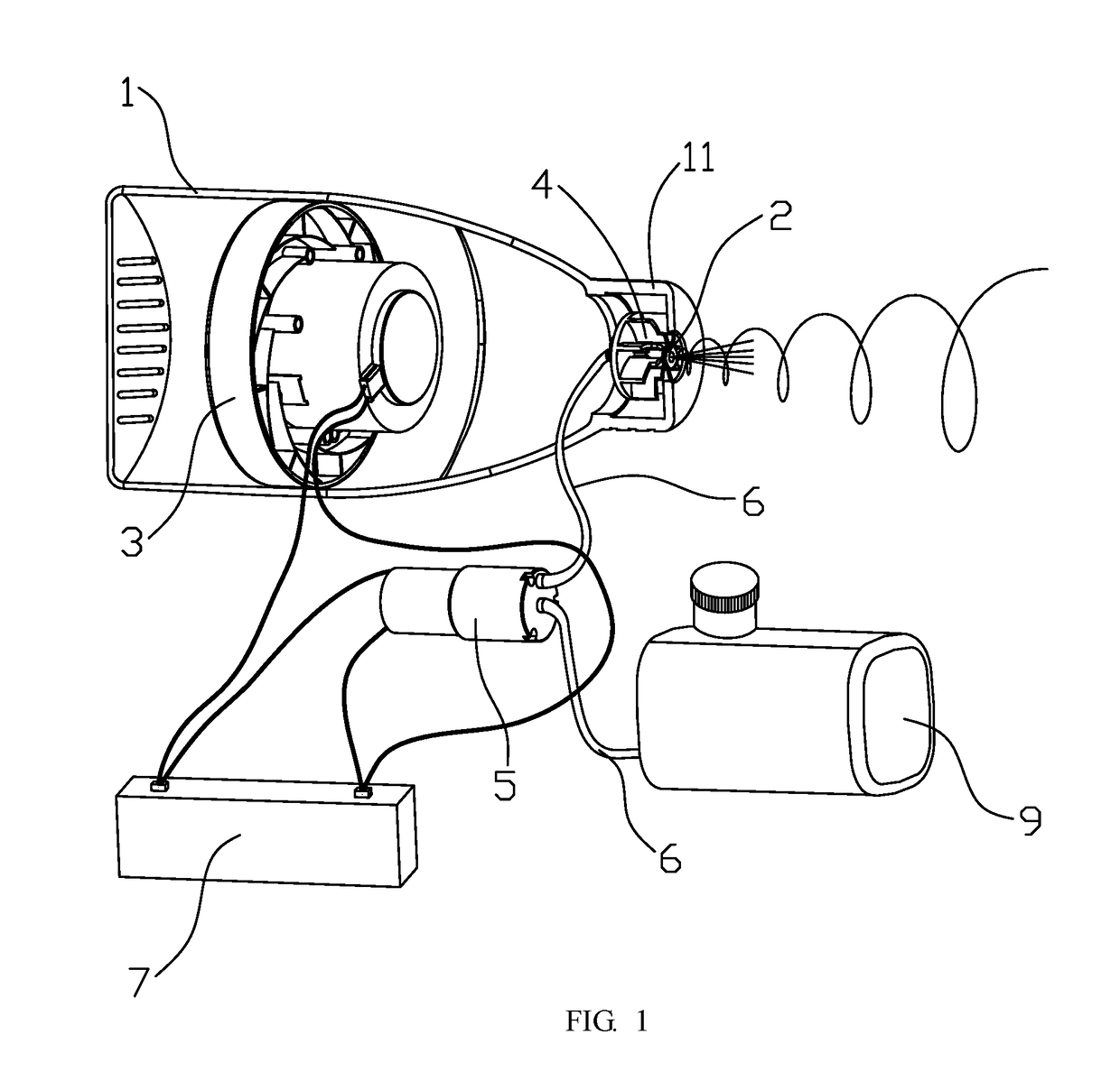 Portable Ultrafine Nebulizer