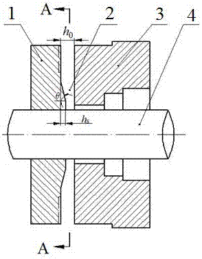 Pumping-in type spiral groove dry gas seal structure with convergent type seal gap