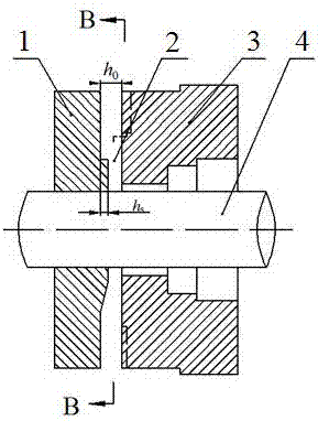 Pumping-in type spiral groove dry gas seal structure with convergent type seal gap