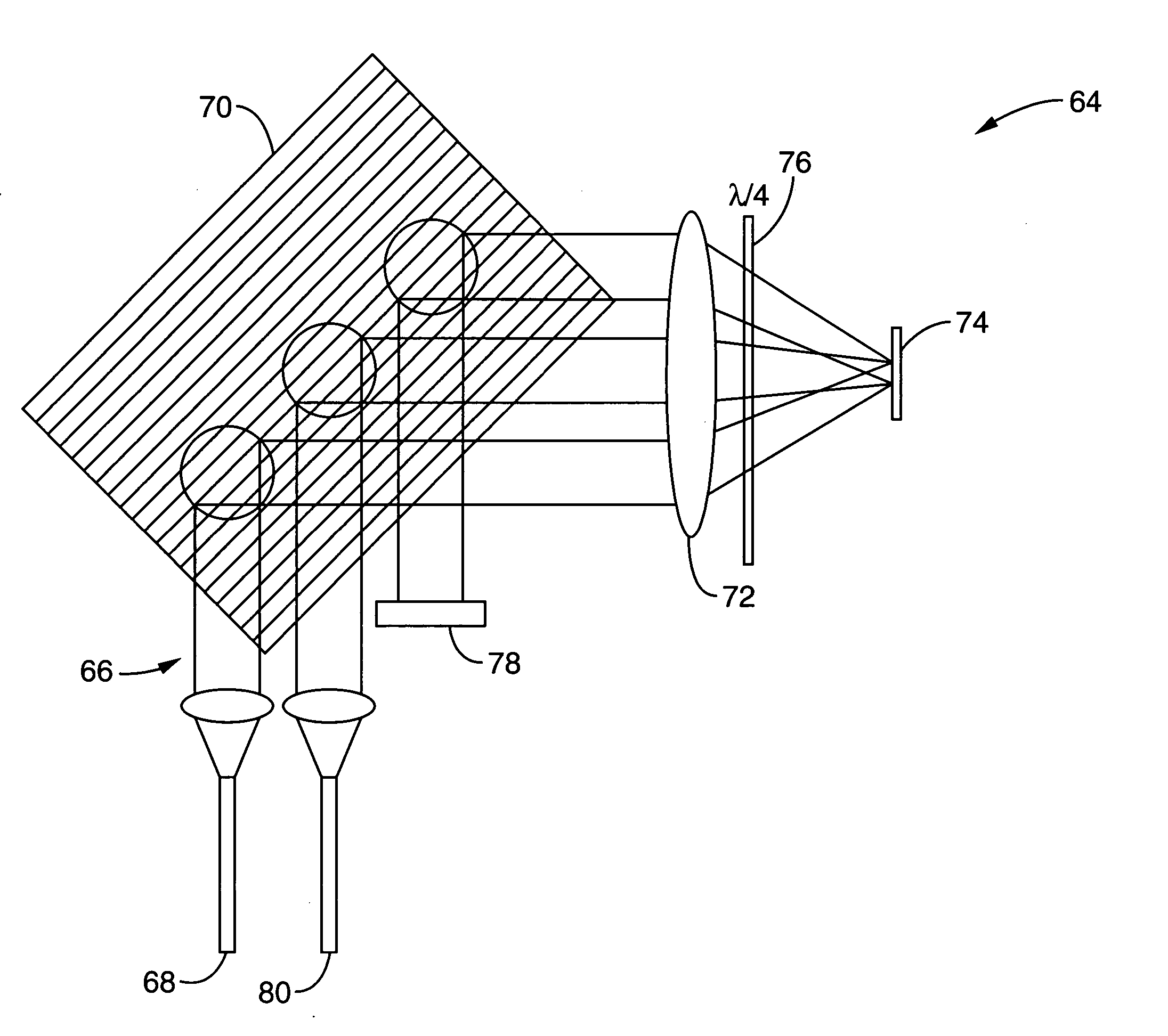 Multi-wavelength cross-connect optical switch