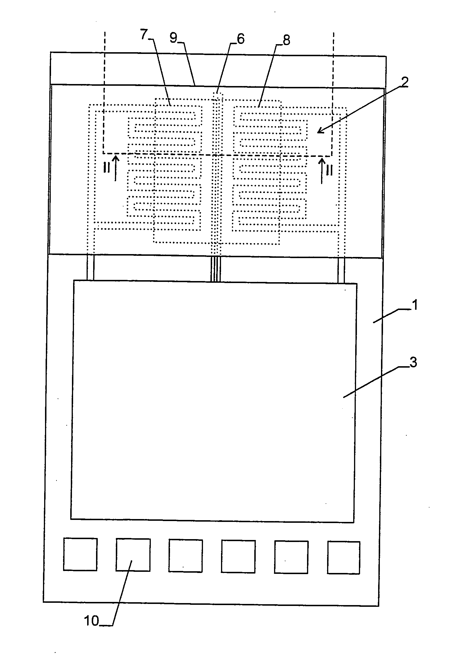 Micromechanical flow sensor with tensile coating