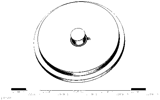 Paster of multidimensional force sensor and bridging method