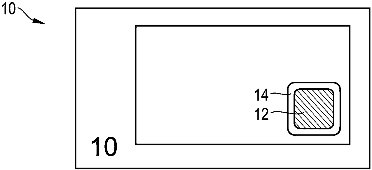 Embossing plate, production method, and embossed security element