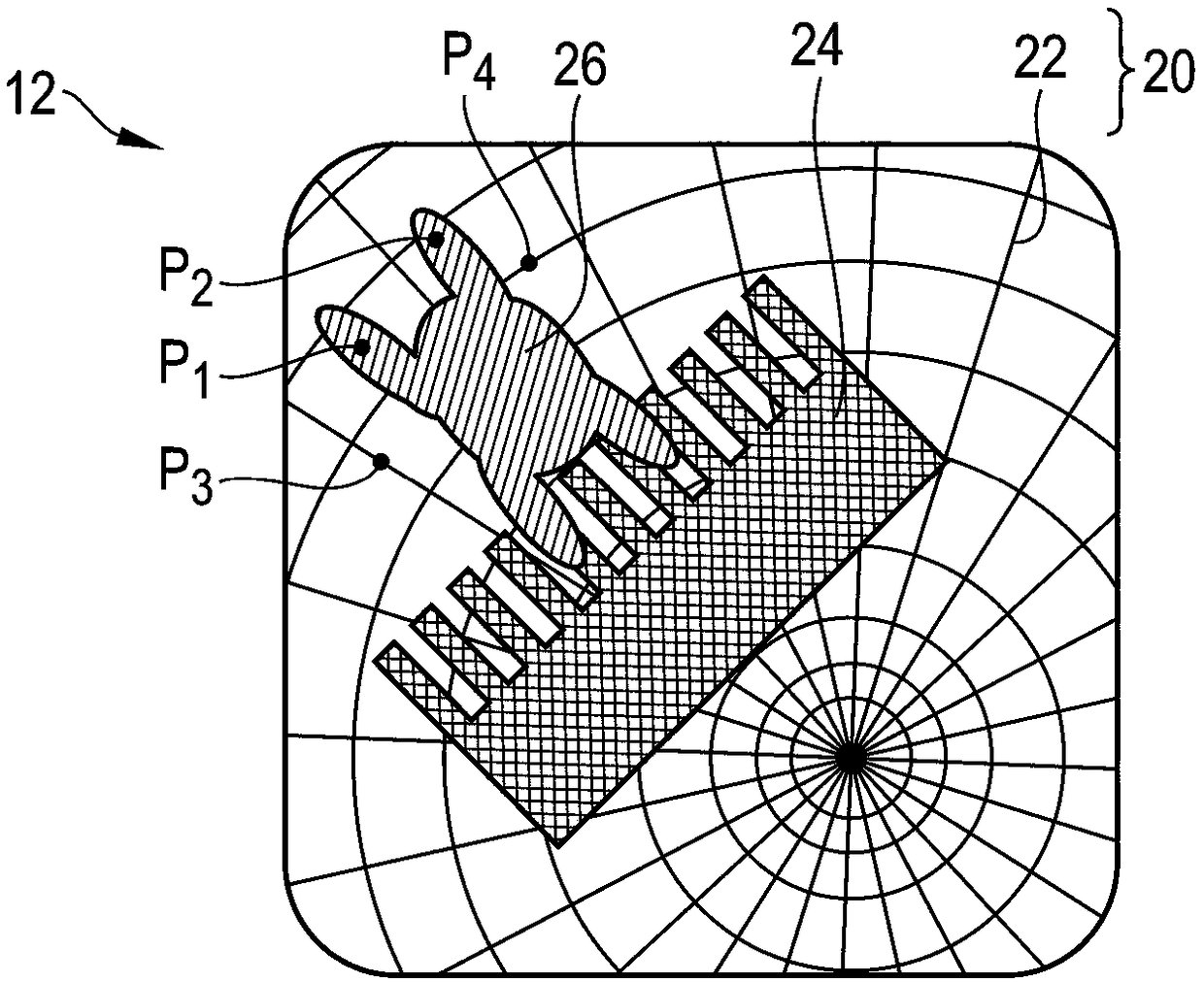 Embossing plate, production method, and embossed security element