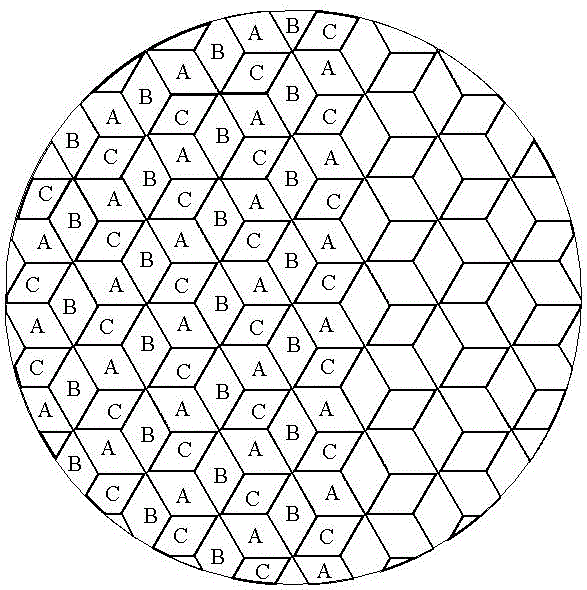 3D vision texture and processing method thereof on glass surface