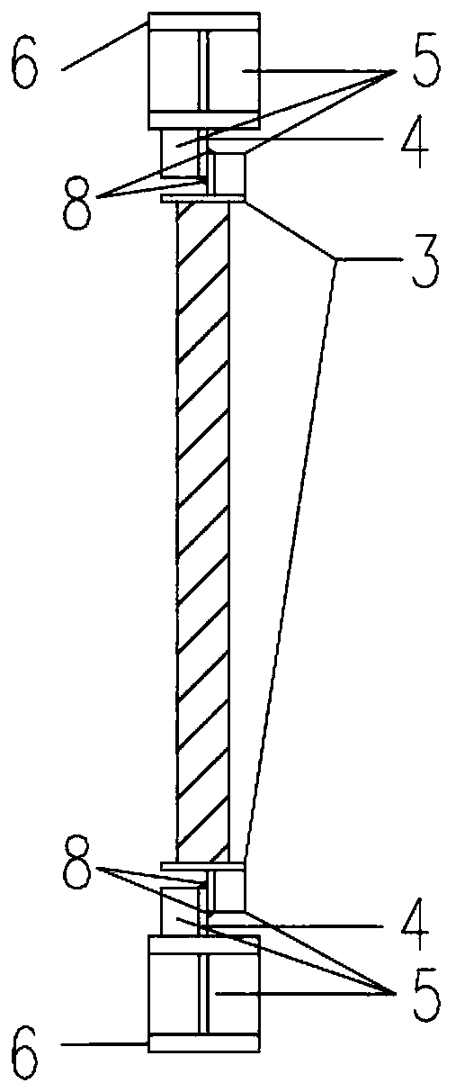 Fabricated height-adjustable connecting joint for corrugated steel plate wall and mounting method of fabricated height-adjustable connecting joint