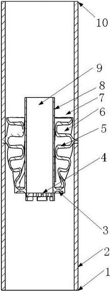 Premixing nozzle for part catalytic combustion, nozzle array and combustor