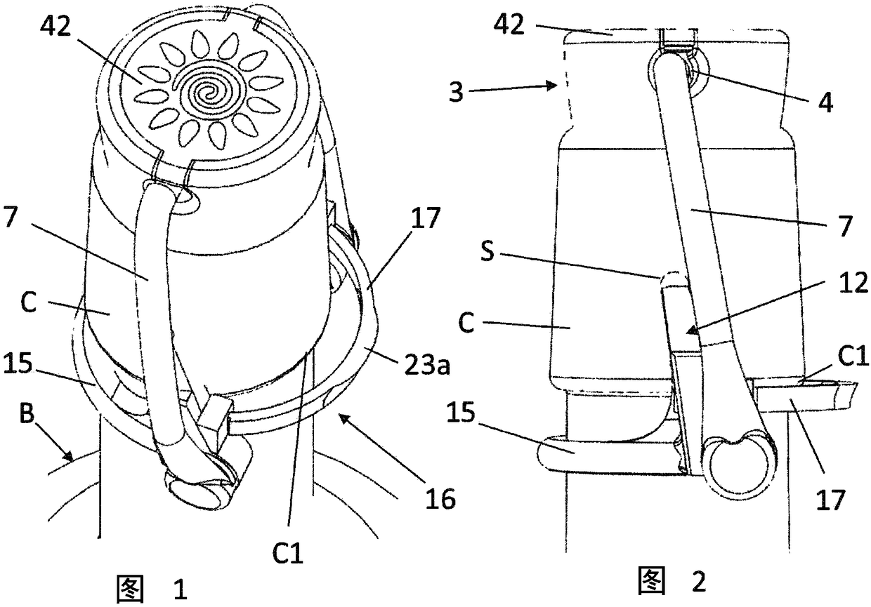 Mechanical closures for bottles