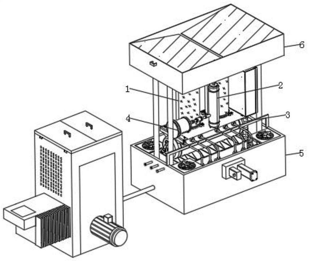 Double-compressor cold water heat pump unit