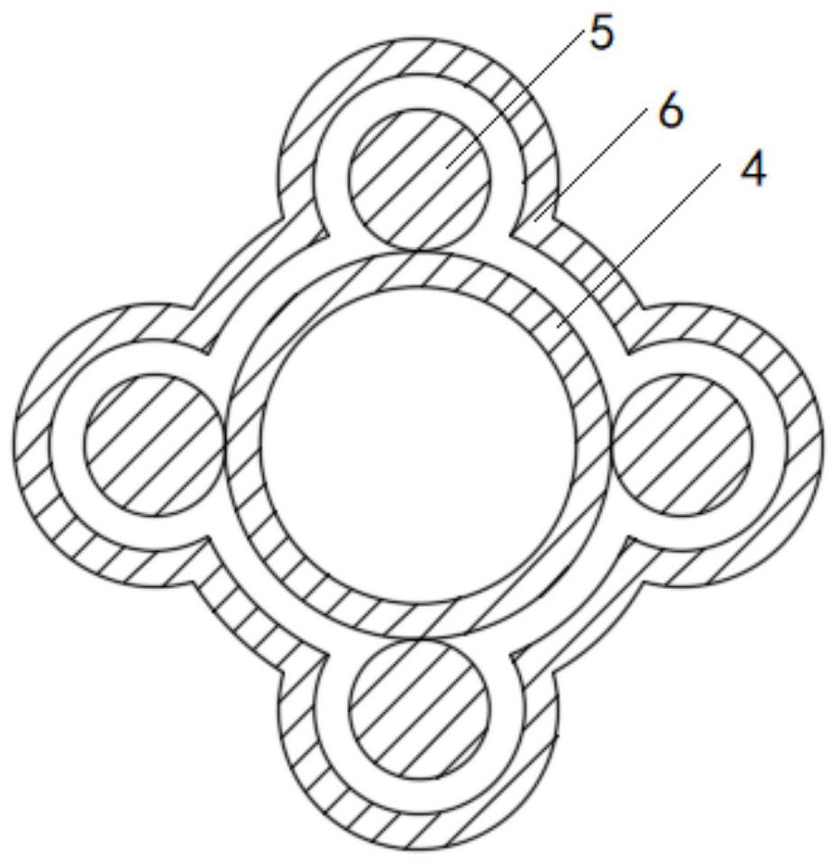 An electromagnetic metasurface unit and corresponding antenna