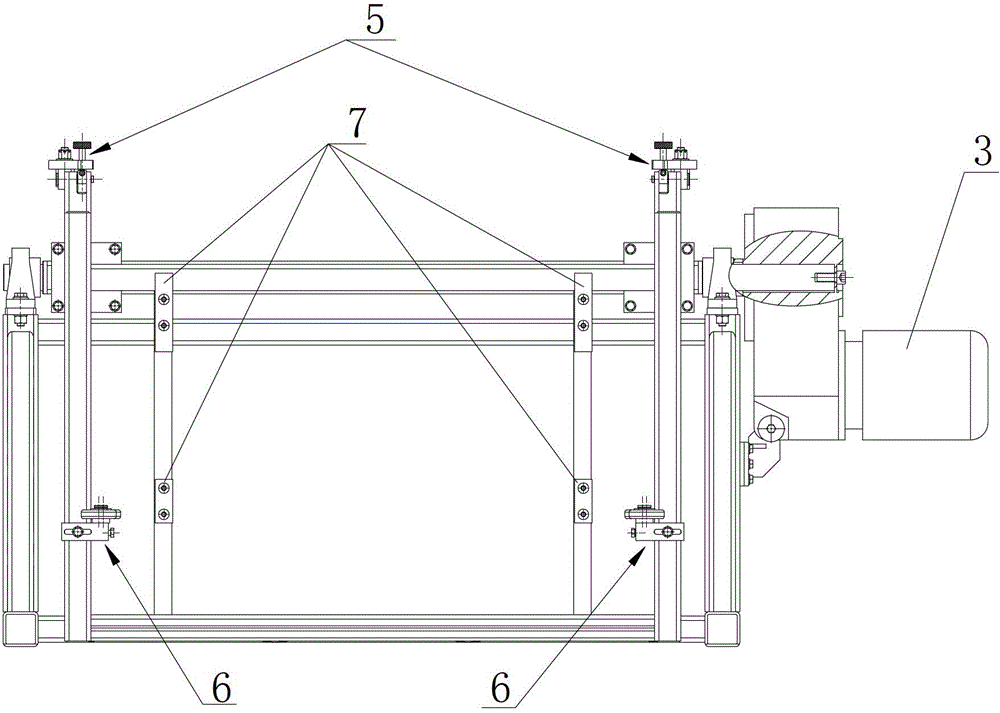 Medical rubbish bin dumping device