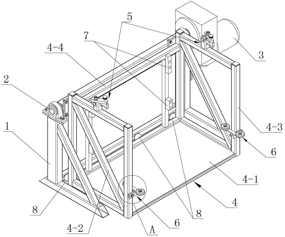 Medical rubbish bin dumping device