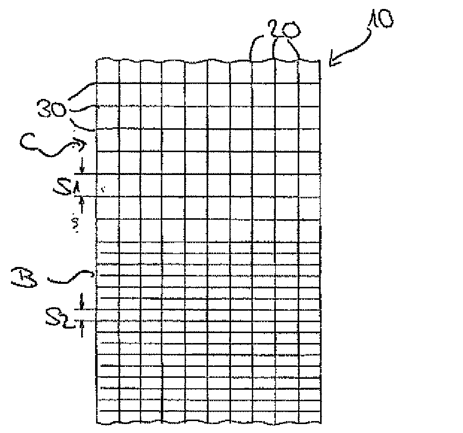 Compression bandage for placing on the human or animal body