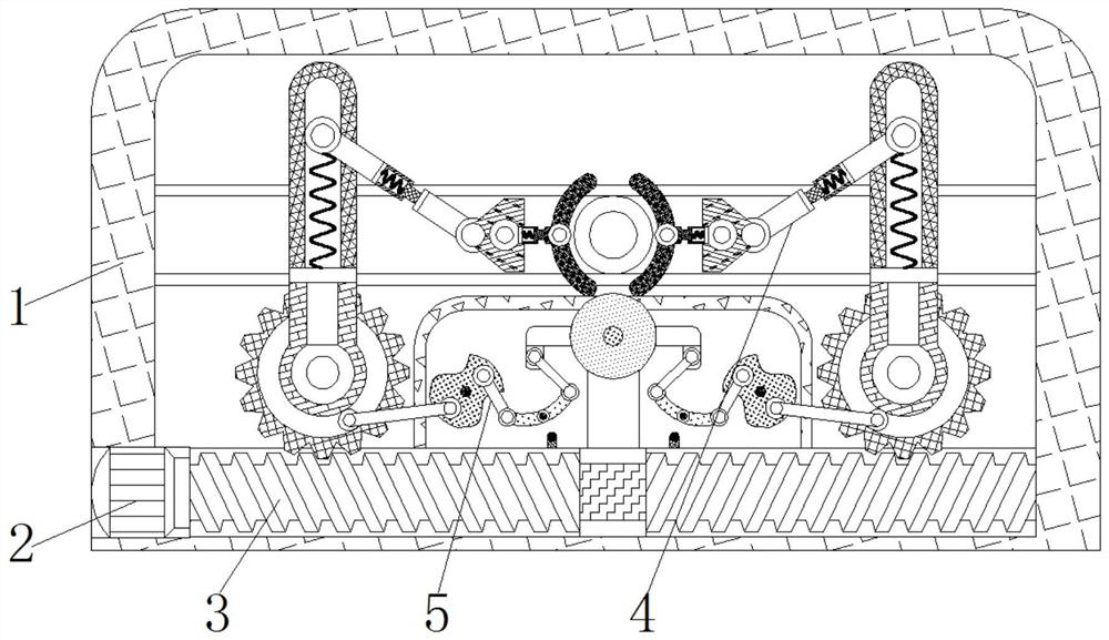 Device for preventing deviation in circular steel pipe cutting process