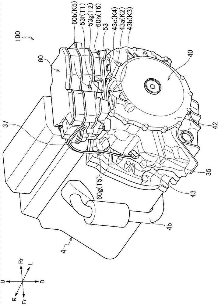 Drive device for hybrid vehicle