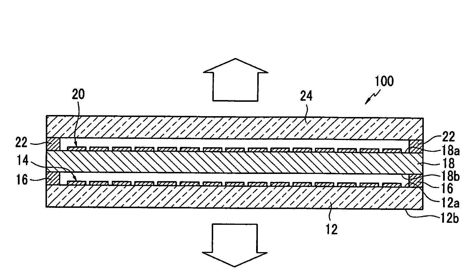 Double-sided emission type organic light emitting diode display