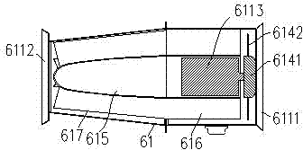 Continuous track self-propelled type air-conveying high-range spraying machine