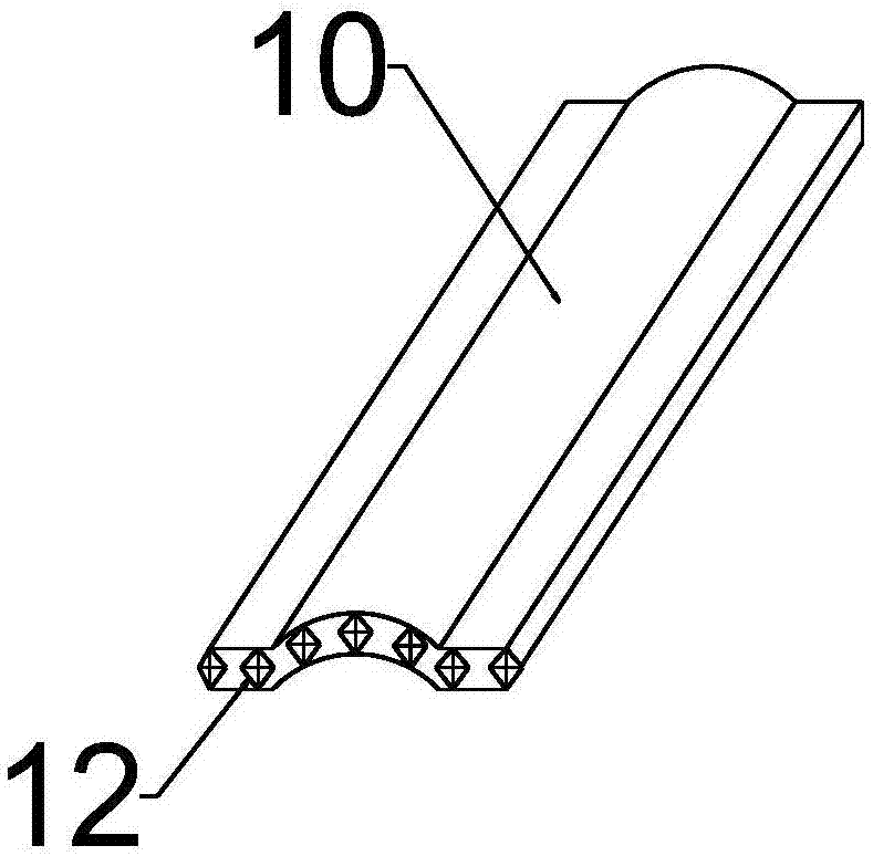 Suspended cable automatic deicing device