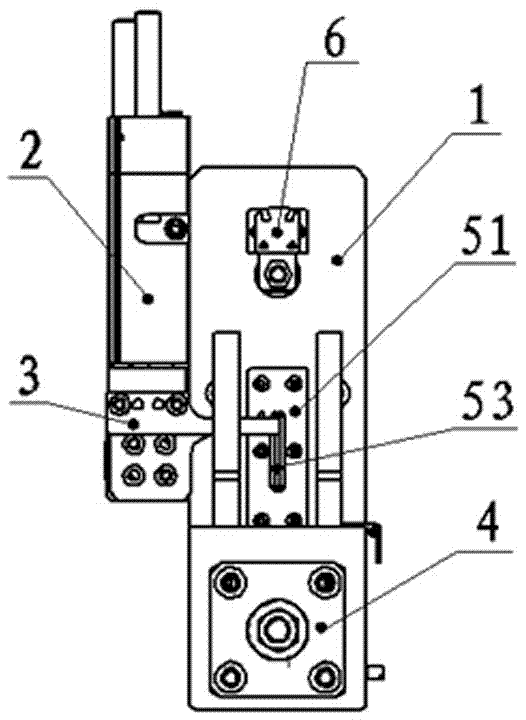 Precise shearing blanking device