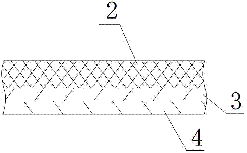 Plastic packing box with laser light reflection effect and manufacturing method thereof