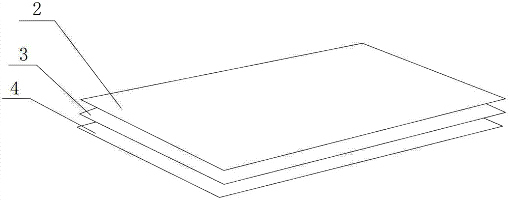 Plastic packing box with laser light reflection effect and manufacturing method thereof