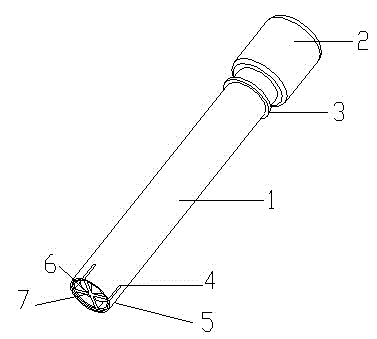 Vacuum blood sampling tube