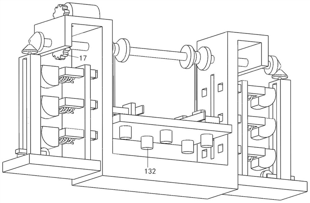 A building material lifting device whose safety performance increases step by step with height