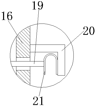 Sewage treatment device for kitchen sink