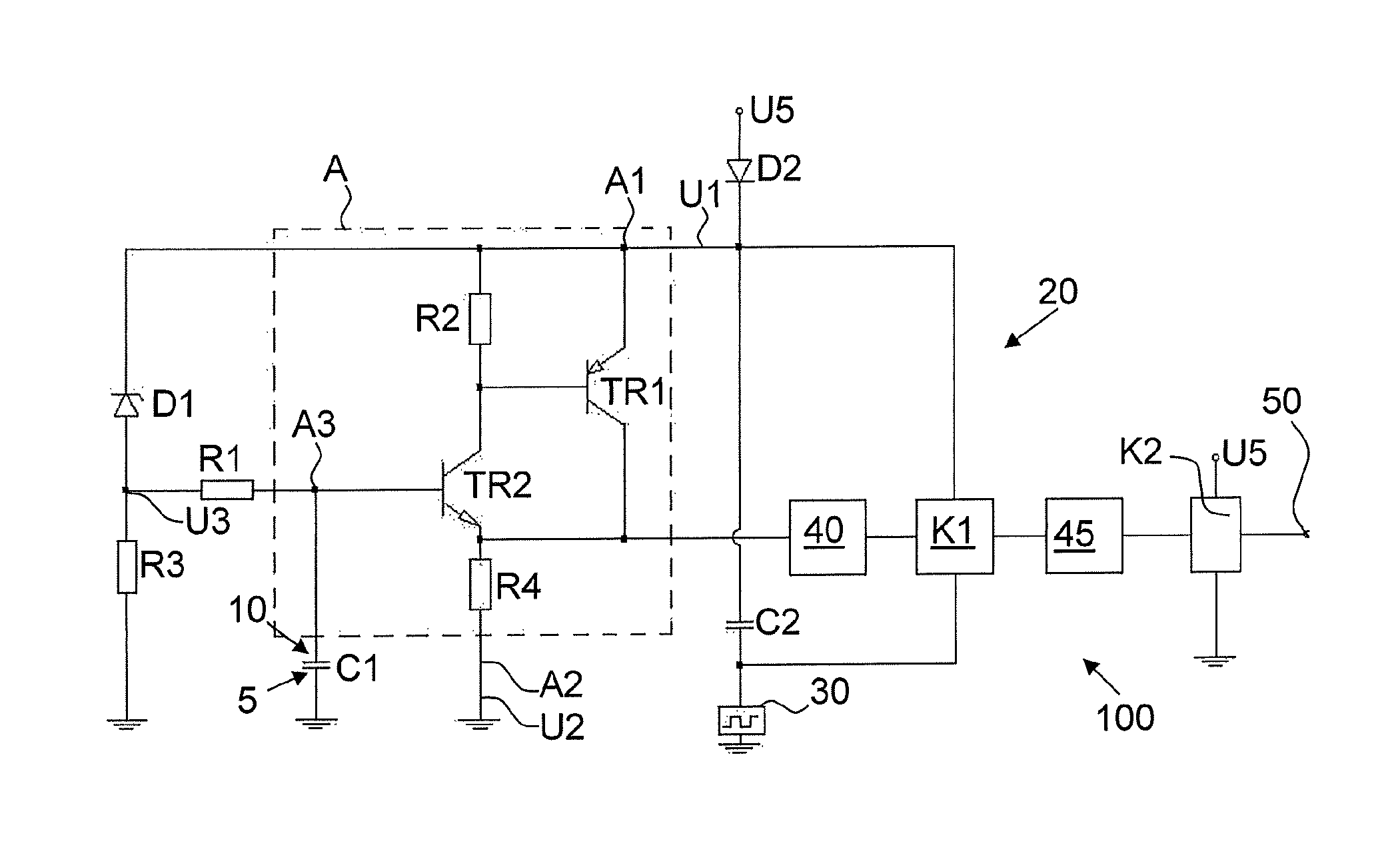 Sensor and method for detecting an object