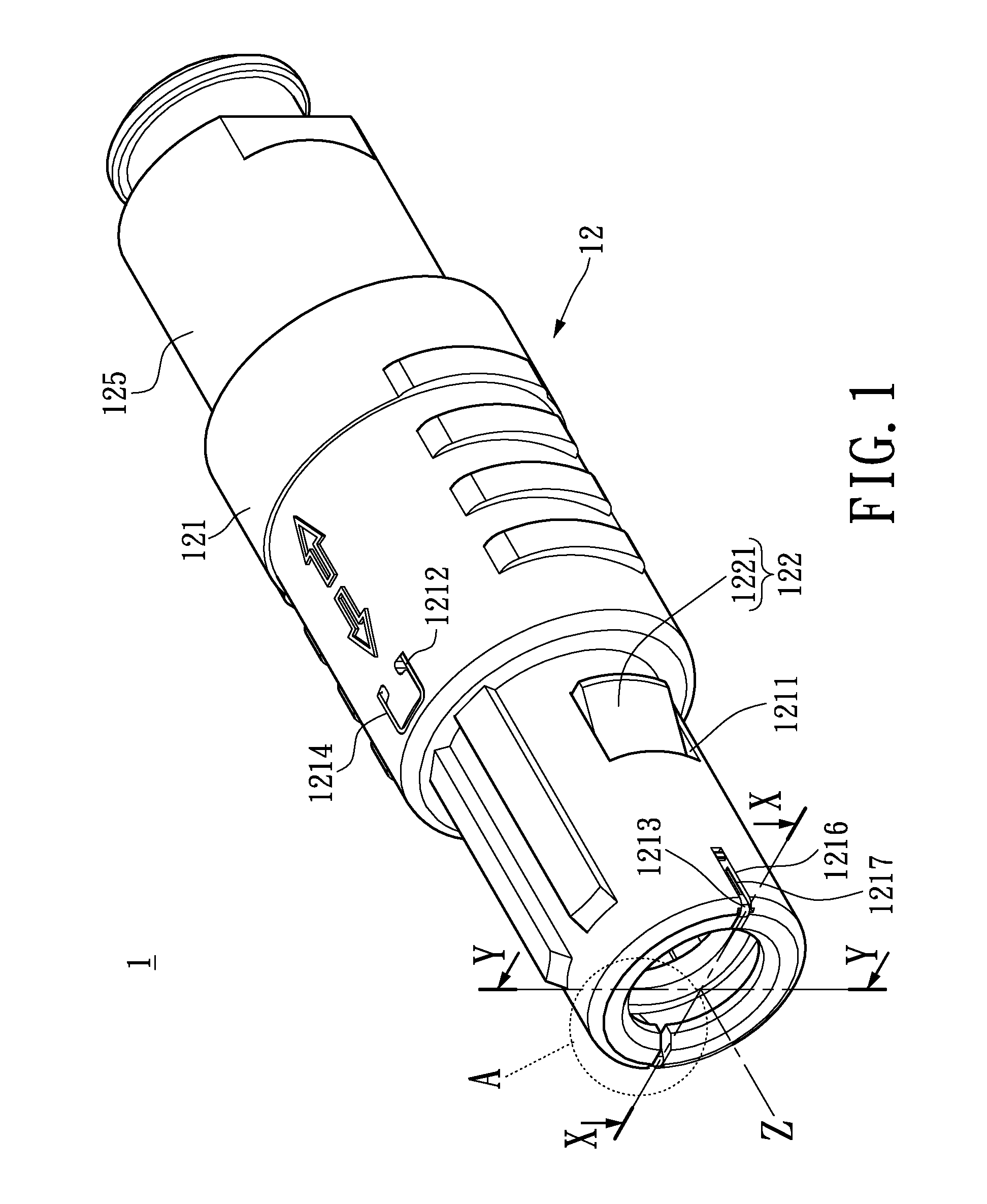 Pluggable self locking connector