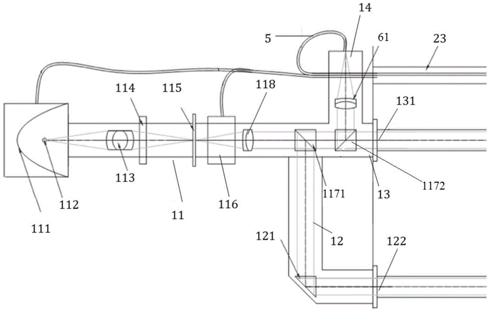 A method for measuring light absorption attenuation coefficient of water body