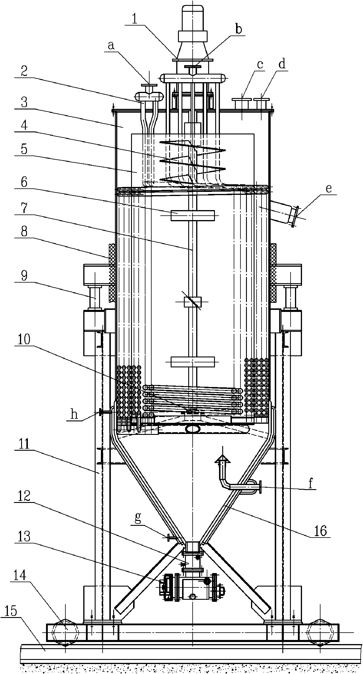 Asphalt melting device