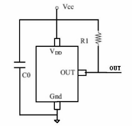 RF (radio frequency) tag capable of feeding back displacement information of goods