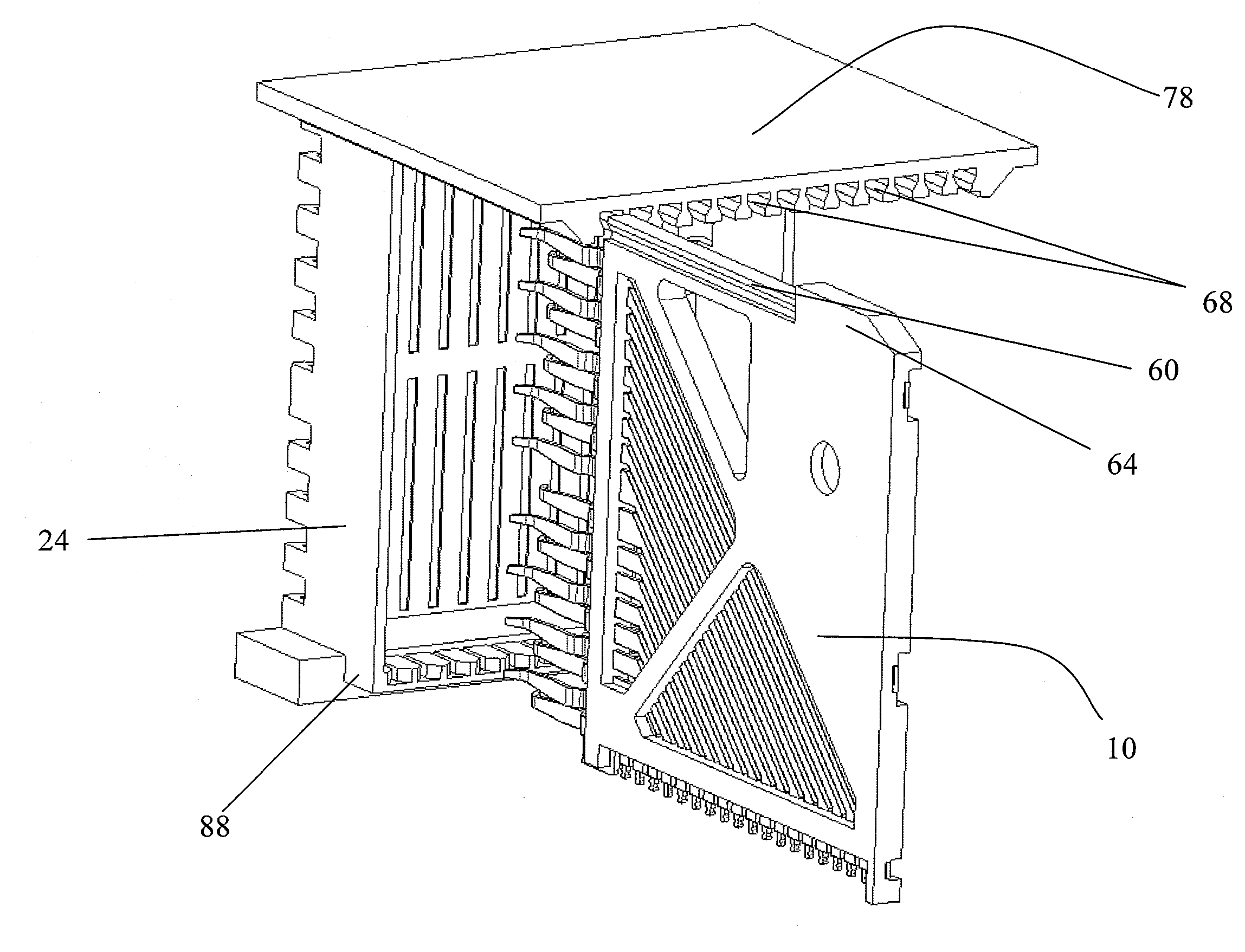 Insert molded leadframe assembly