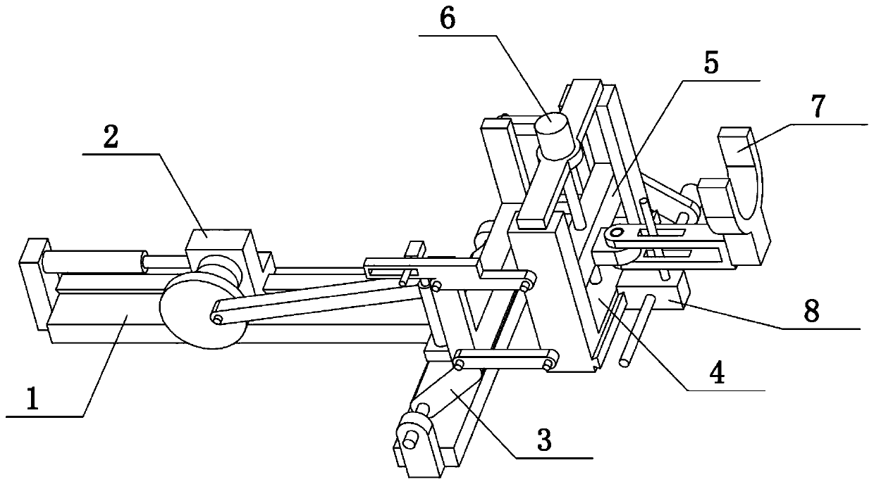 Ankle fixing and lifting device