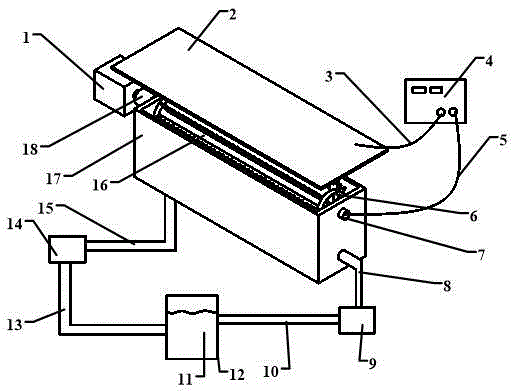 Sharp tooth cage-shaped electrode electrostatic spinning device