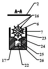 Sharp tooth cage-shaped electrode electrostatic spinning device