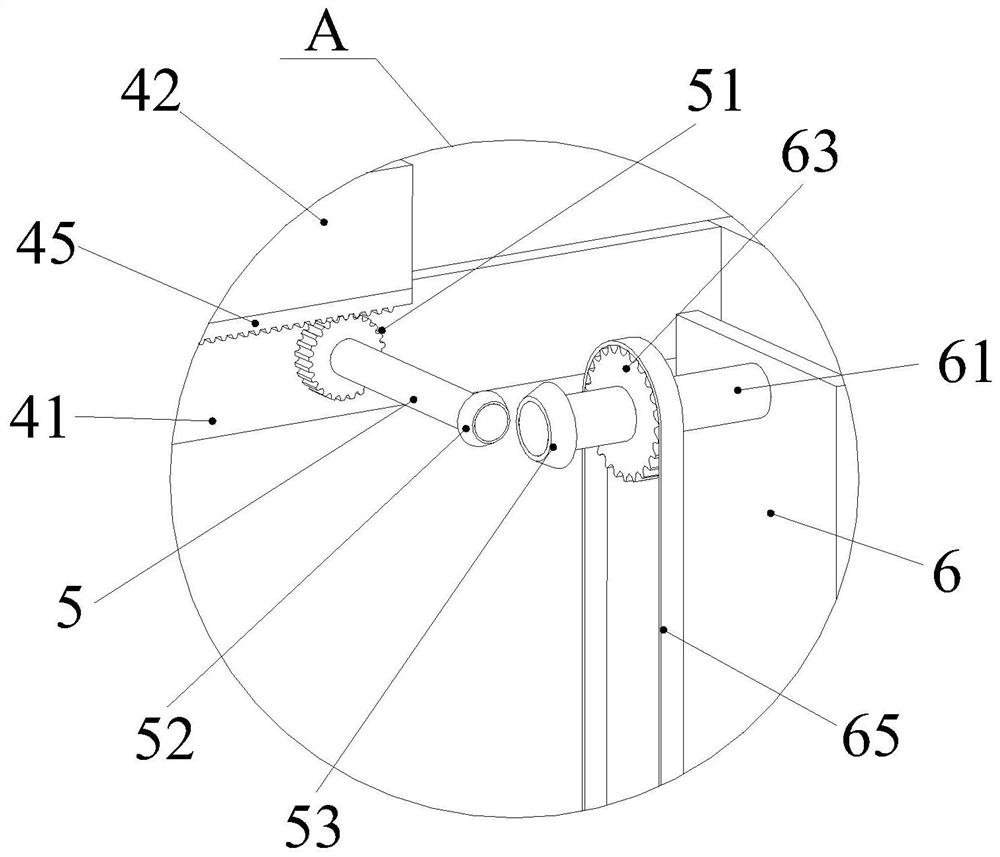 Moving device of double-coordinate winding manipulator