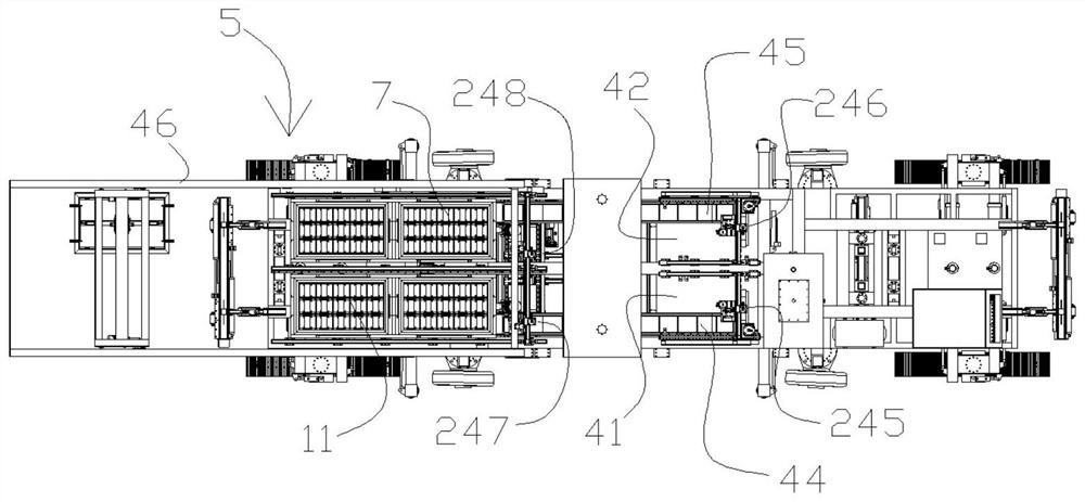 An intelligent track-laying method and intelligent track-laying equipment