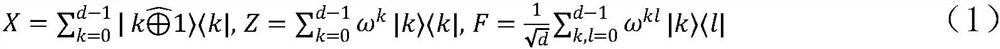 A quantum secret sharing method based on d-level single particles