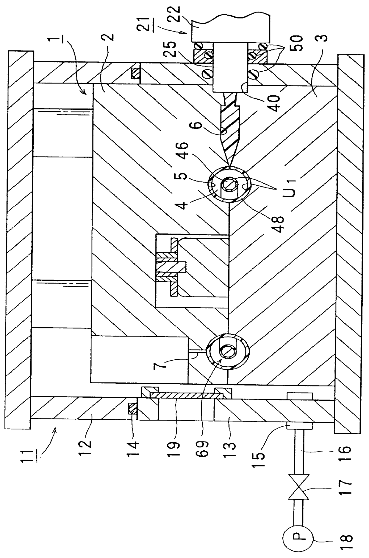 Reactive injection molding process for manufacturing a two-colored molded polyurethane products