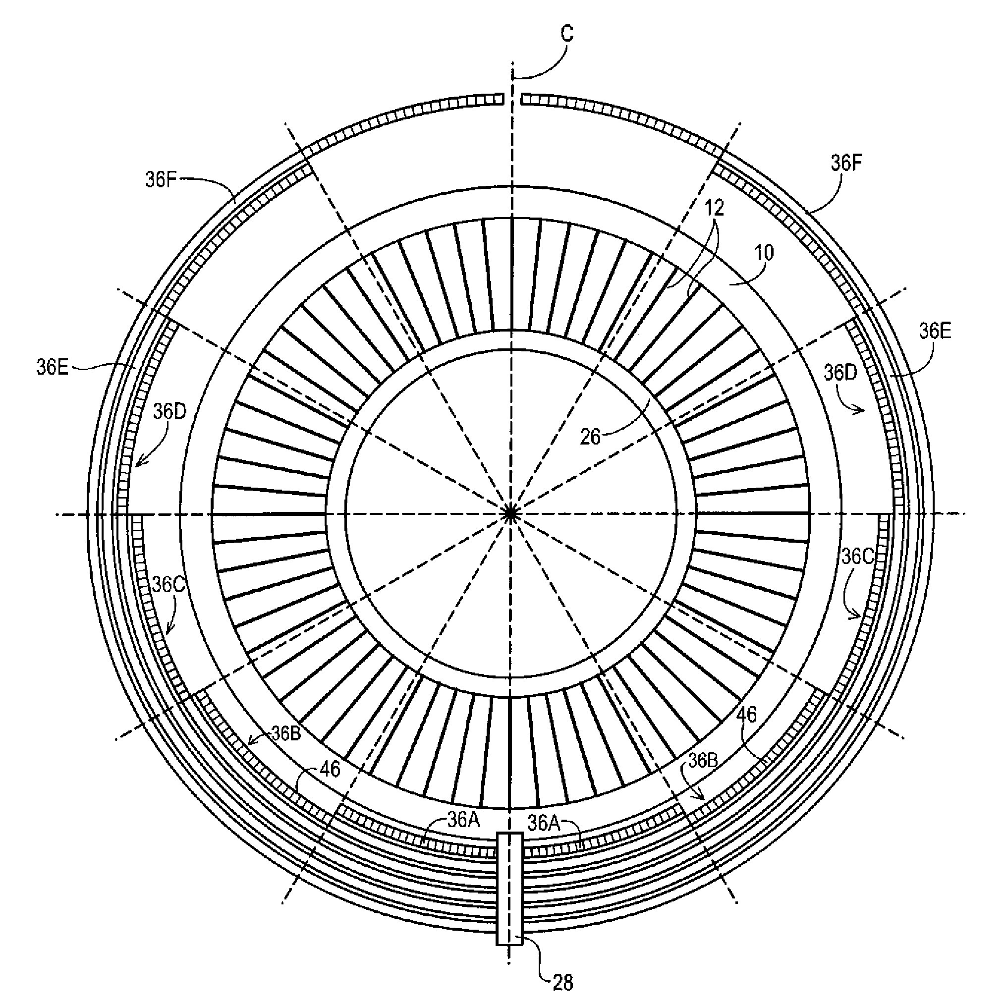 Heat transfer system and method for turbine engine using heat pipes