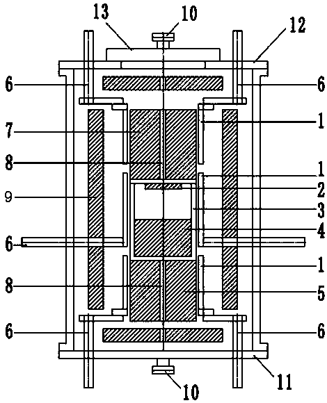 Graphite resistance heating SiC crystal growth furnace