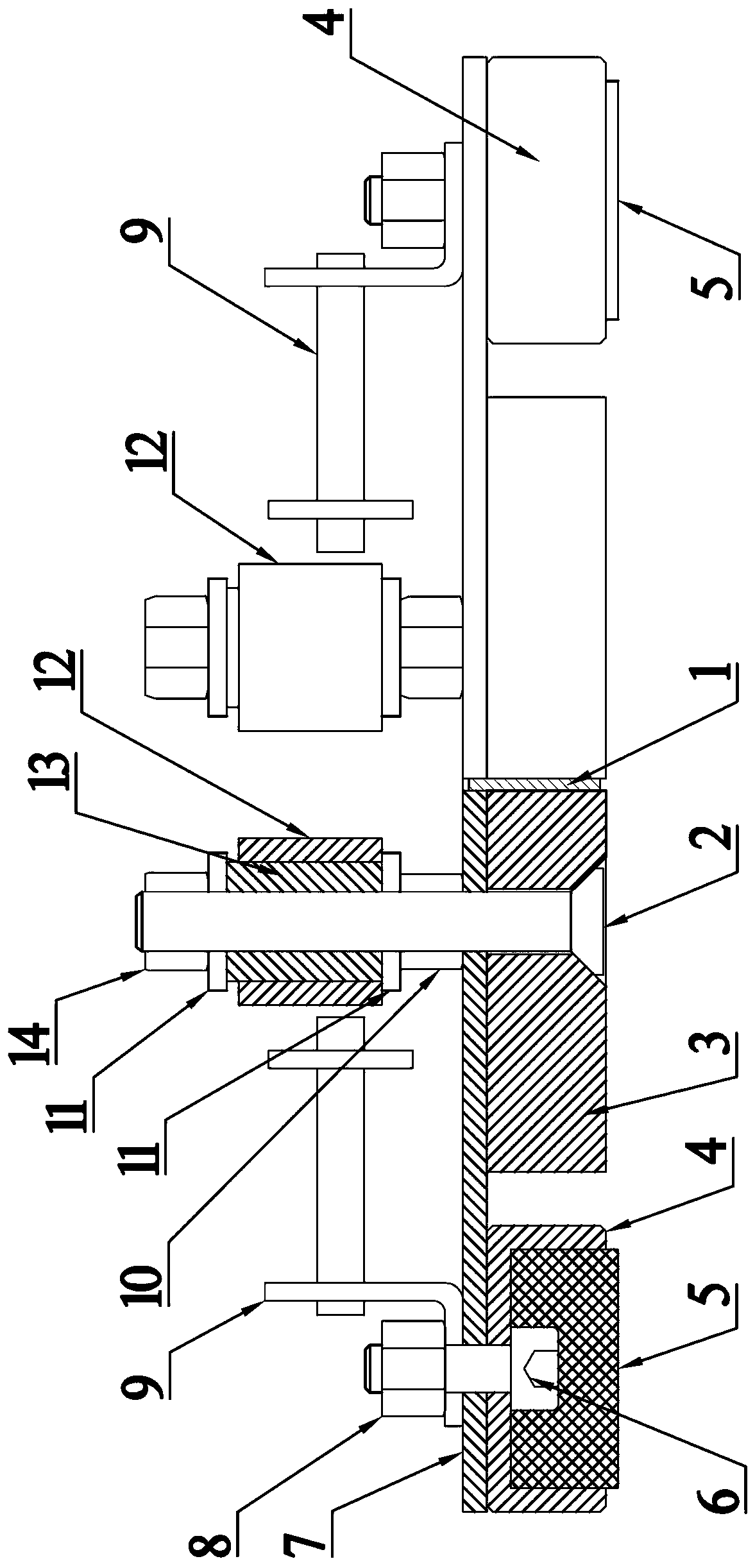 Magnetic adsorption units and magnetic adsorption caterpillar