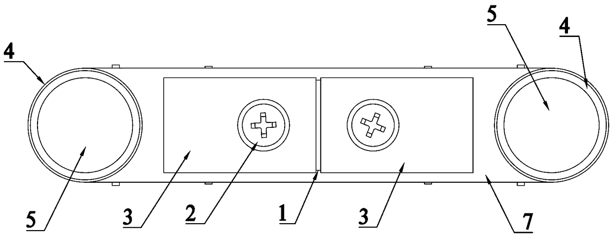 Magnetic adsorption units and magnetic adsorption caterpillar