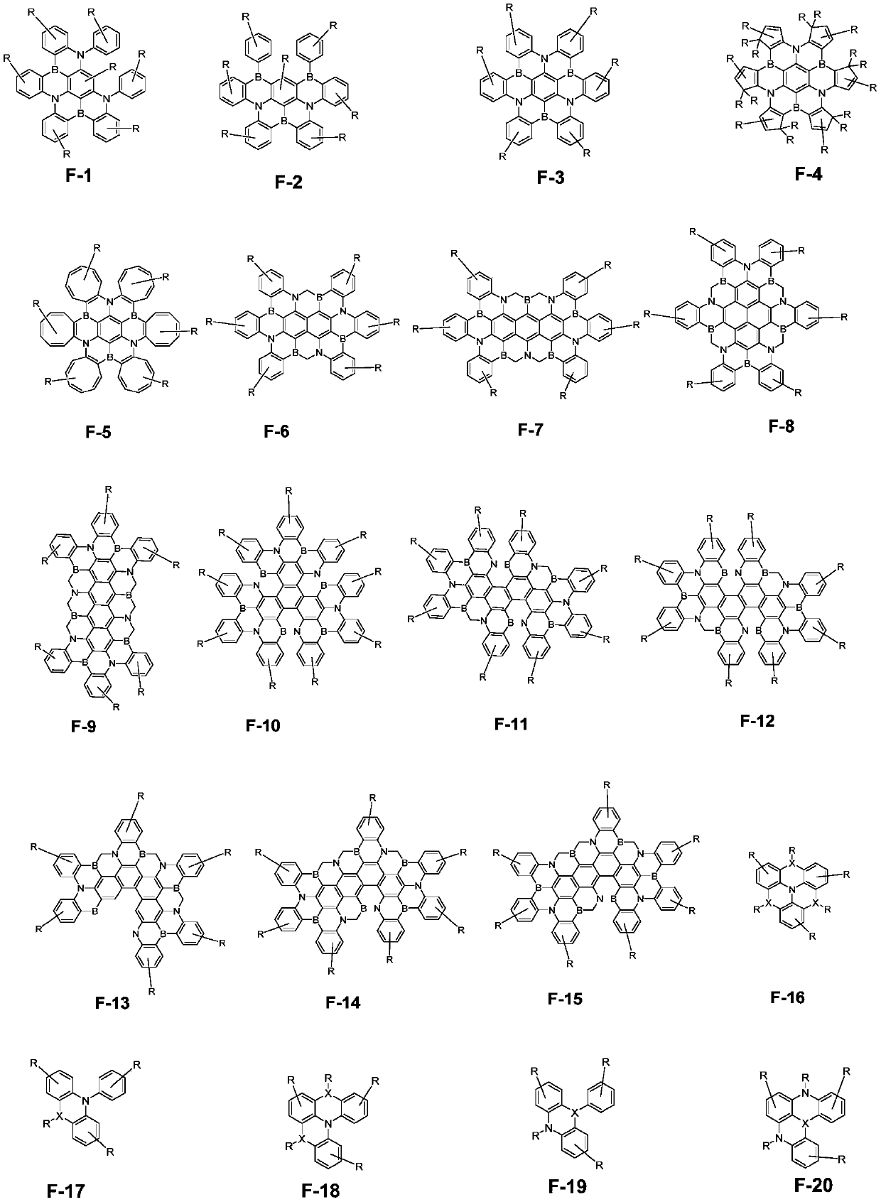 Organic electroluminescent device and display device