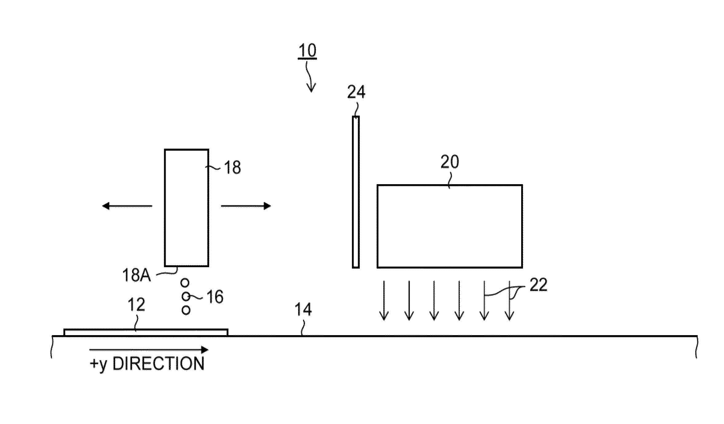 Line image forming method and apparatus