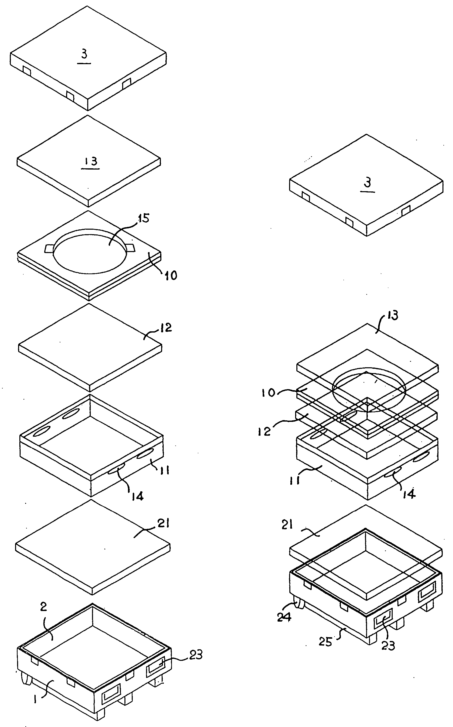 Sputtering target transport box