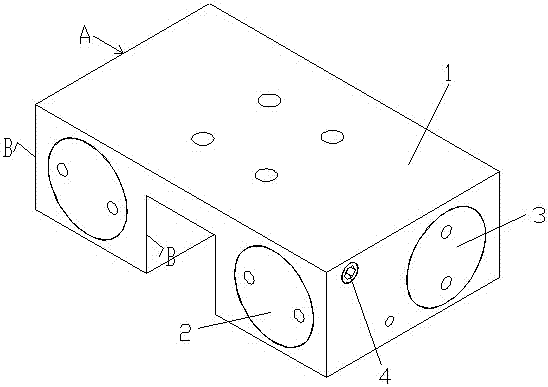 Energy-saving and compact type guide rail clamping device